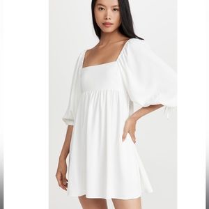 Amanda Uprichard Darling Dress Ivory